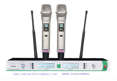 China UGX8II wireless microphone system UHF IR selecta ble frequency PLL  competetive low price rack ear SHURE supplier