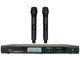LS-7800 dual channel UHF wireless microphone system with LCD CLIP MIC HEADSET / true diversity supplier