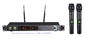 LS-8600 infrared PRO UHF DUAL cordless wireless microphone system PLL Rack-Mountable optional muti channel supplier